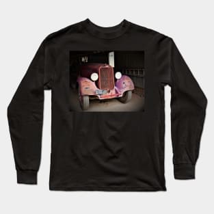 Rusty Vintage Fire Engine Long Sleeve T-Shirt